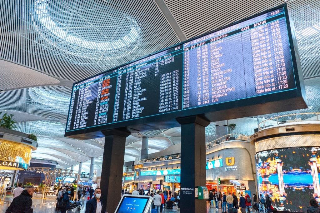 Airport Flight Information Display (FIDS)